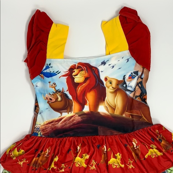 Lion King Boutique Style Dress multiple sizes - Picture 2 of 4